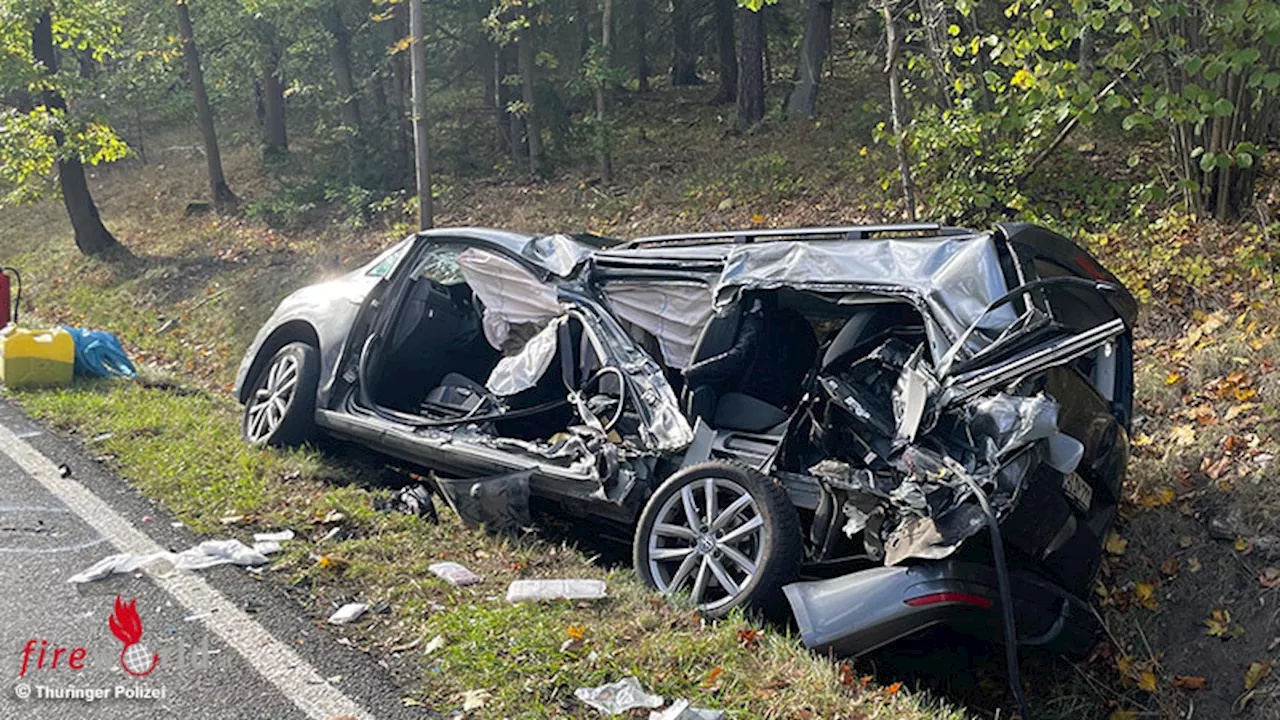 D: Mindestens 10 Verletzte bei Kollision mit VW Caddy und Omnibus