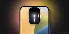 iPhone flashlight in iOS 18