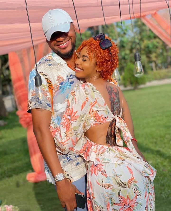 Janemena shares throwback photo of herself heavily pregnant as she posed with her husband, Plies who she said wanted to blackmail her 
