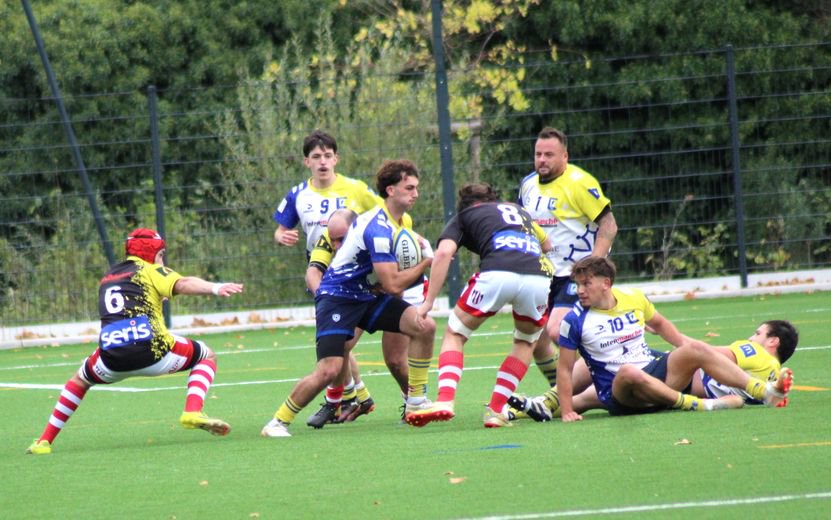Le RCO a mis plus d’intensité et de rythme dès qu’il a récupéré la possession de balle.