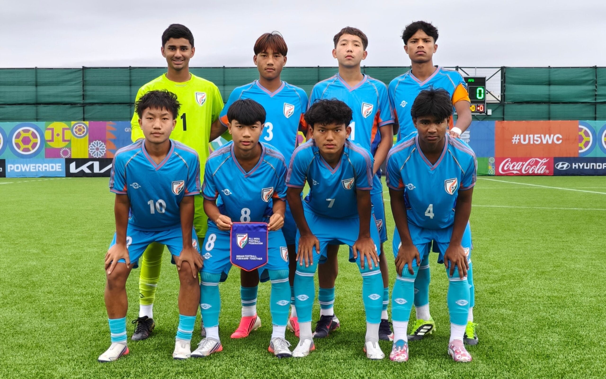 India U15 sccumb to 1-2 loss against Afghanistan in FIFA U15 World Cup