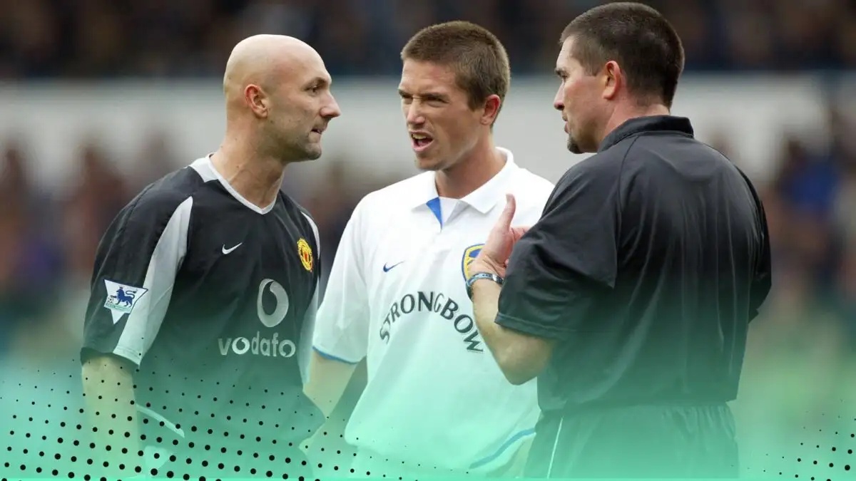 Leeds v Manchester United in 2002