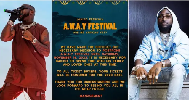 Management Of Davido Releases New Information On His Music Festival Concert