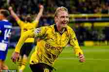 Julian Brandt put in a sensational performance in the heart of Dortmund's attack
