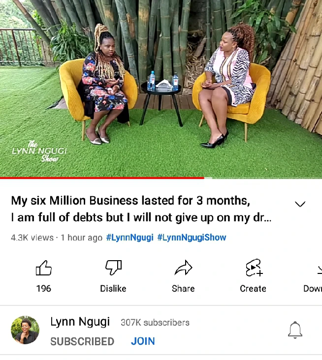 Belinda Kirito interviewed by Lynn Ngugi