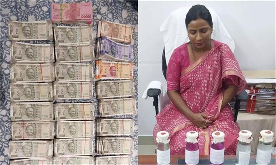 3 flats 2 plots jewelry worth assets worth crores hyderabad female tehsildar
