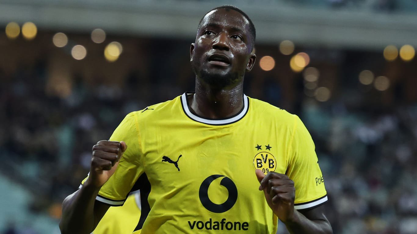 Serhou Guirassy: Der Stürmer schoss Borussia Dortmund in der Champions League zum Erfolg.