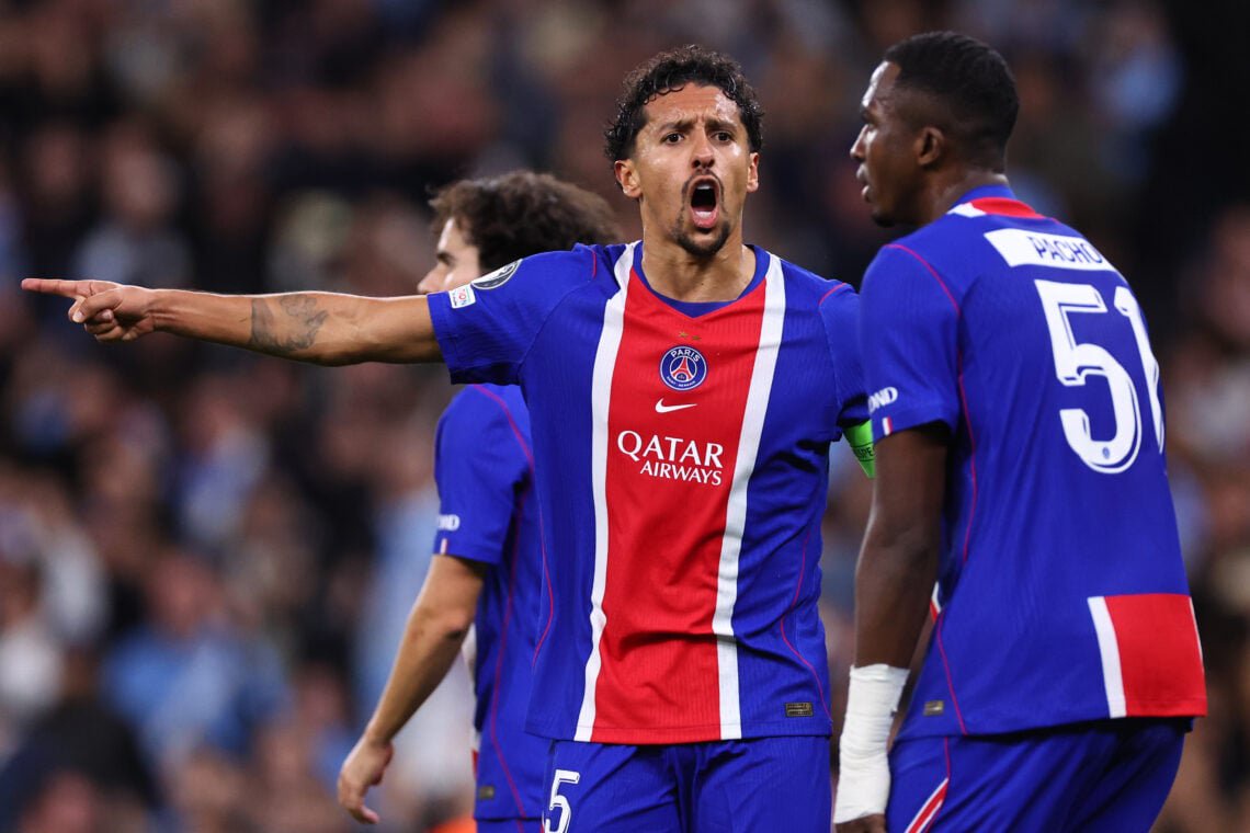 Marquinhos - Manchester City v Paris Saint-Germain - UEFA Champions League 2026/27 League Phase MD2