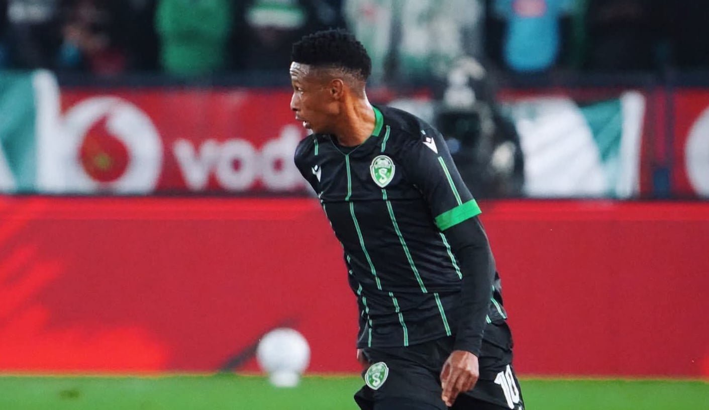 Vincent Pule in action for Siwelele FC