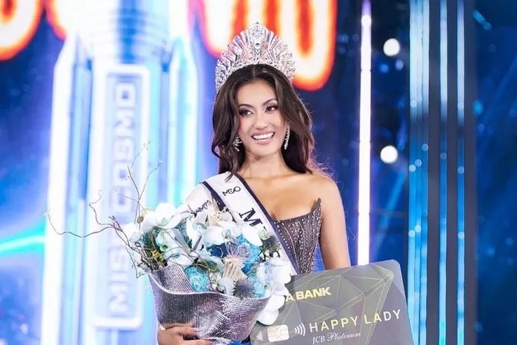 Ni Ketut Permata Juliastrid Sari, Sukses Raih Juara di Ajang Miss Cosmo International 2024.&nbsp; ((instagram.com/officialputeriindonesia))