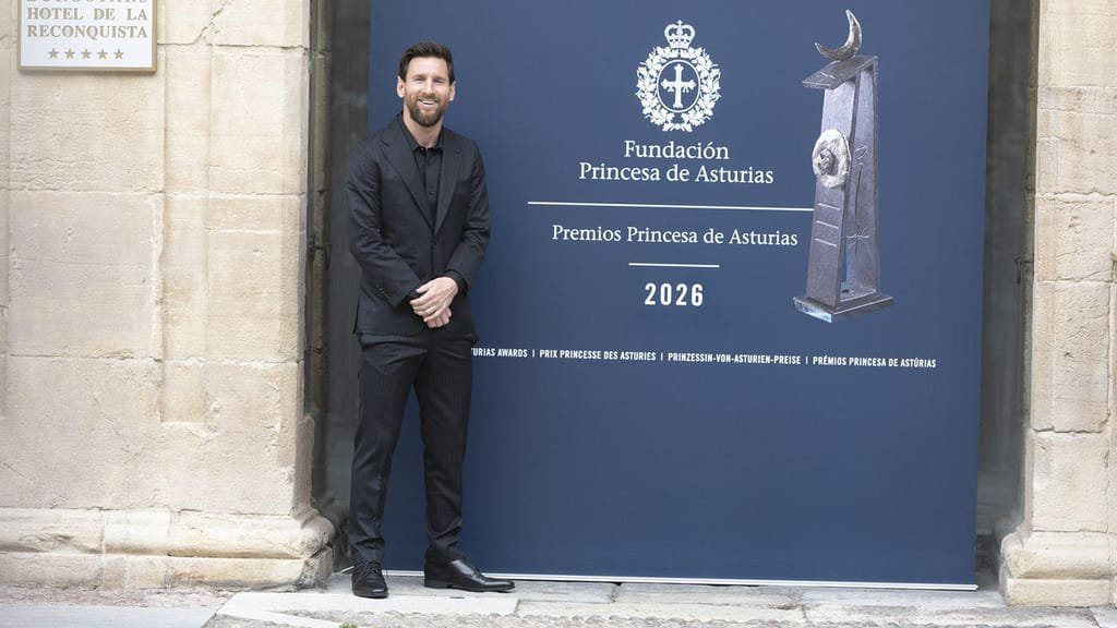 Lionel Messi vai ser galardoado este sábado com o prémio Princesa das Astúrias do Desporto  (Photo by Nacho Vela/Anadolu via Getty Images)
