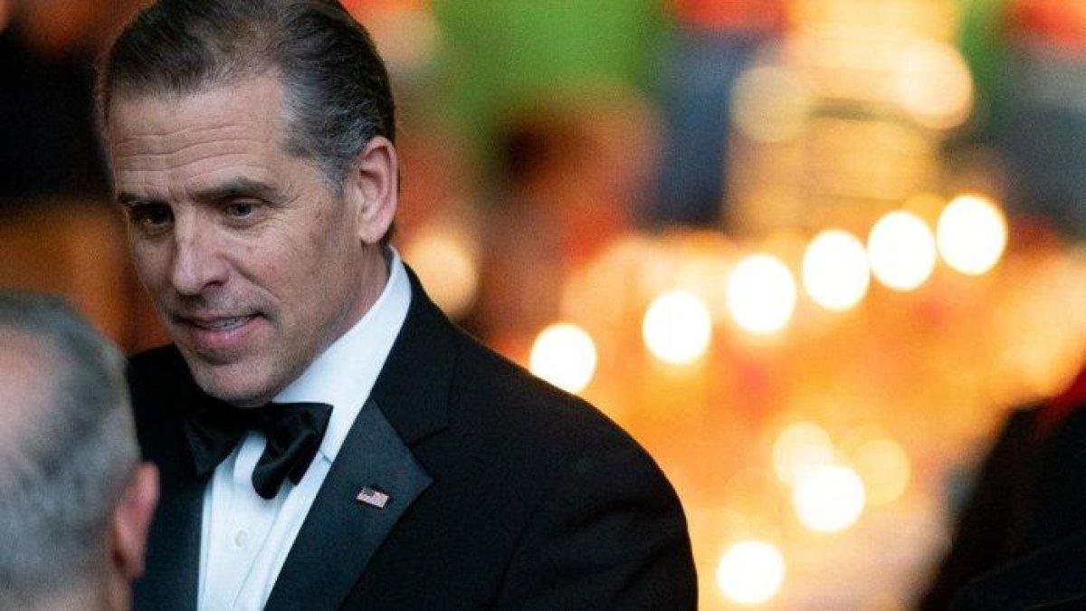 Hunter Biden anak dari Joe Biden.