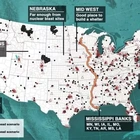 Chilling map reveals safest state to live if 'U.S. is targeted in nuclear war'
