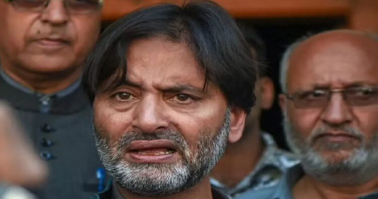 आतंकी यासीन मलिक (फाइल फोटो)