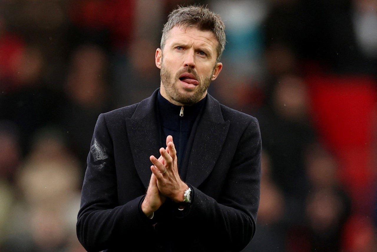 Michael Carrick has survived as Manchester United manager for now (Reuters)