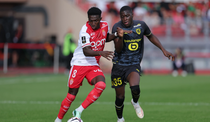 Monaco hold Lille as Rennes go top of Ligue 1