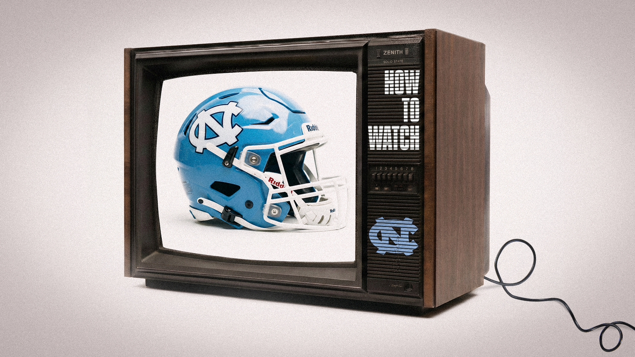 UNC football how to watch