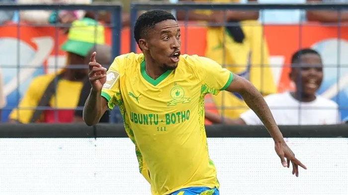 Monnapule Saleng made a cmaeo in the Mamelodi Sundowns' Carling Knockout round of 16 win on Tuesday night after making the matchday squad for the first time in six months.