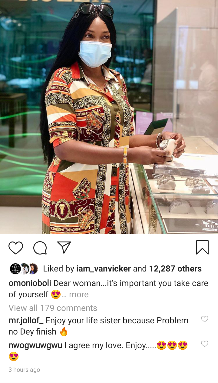 Checkout What Omoni Oboli Advises Women To Do About Taking Care Of  Themselves - Opera News