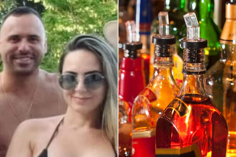 Ana Carolina Silva and Jefferson Luiz Sagaz; alcohol