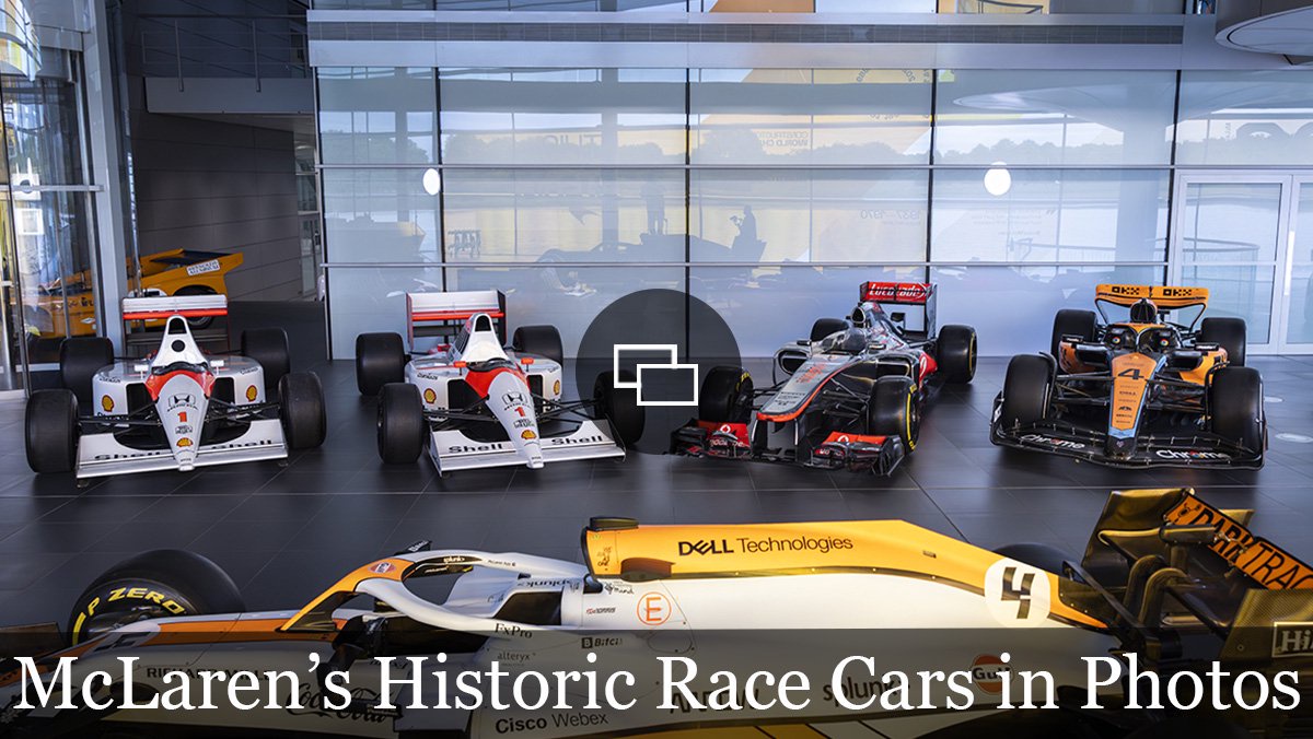 McLaren’s Historic Formula 1 Race Cars in Photos