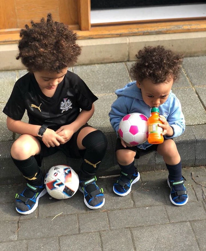 Photos of Christian Atsu's lovely wife and children (photos)