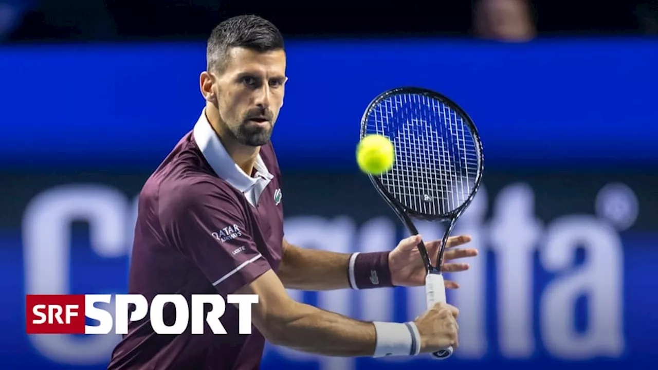  Djokovic kommt gegen Humbert ins Wanken, fällt aber nicht