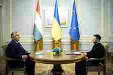 Orban and Zelenskyy in Ukraine