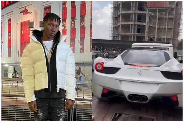 Singer Zinolesky Acquires Ferrari Worth 110Million Naira