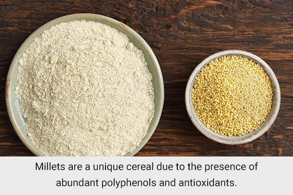 millet and millet flour can be consumed instead of wheat