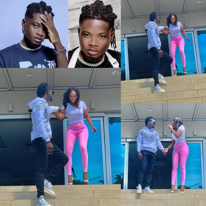 See pictures of Kuami Eugene and his new girlfriend as they step out in style (photos)