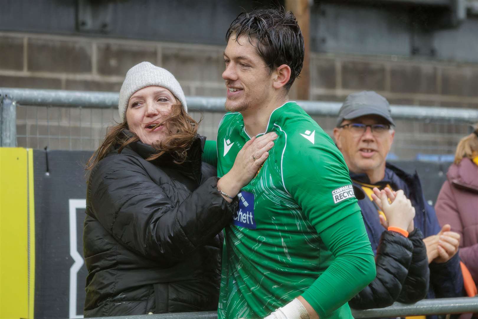 Lenny Holden saved a penalty in Maidstone's 1-1 draw at Torquay. Picture: Helen Cooper