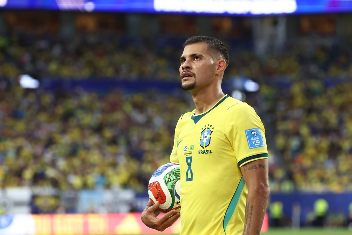 Bruno Guimaraes is the subject of interest from Arsenal this summer transfer window