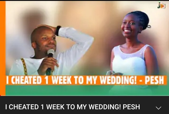 "I cheated on my husband one week to my wedding"- lady reveals