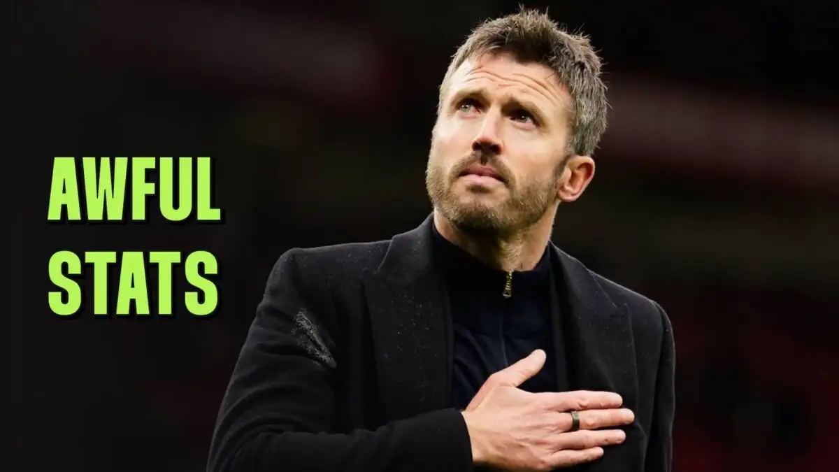 Michael Carrick awful stats