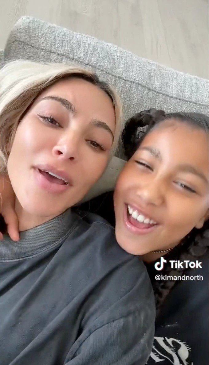 Kim proudly displayed her real skin with texture, wrinkles, and under eye bags