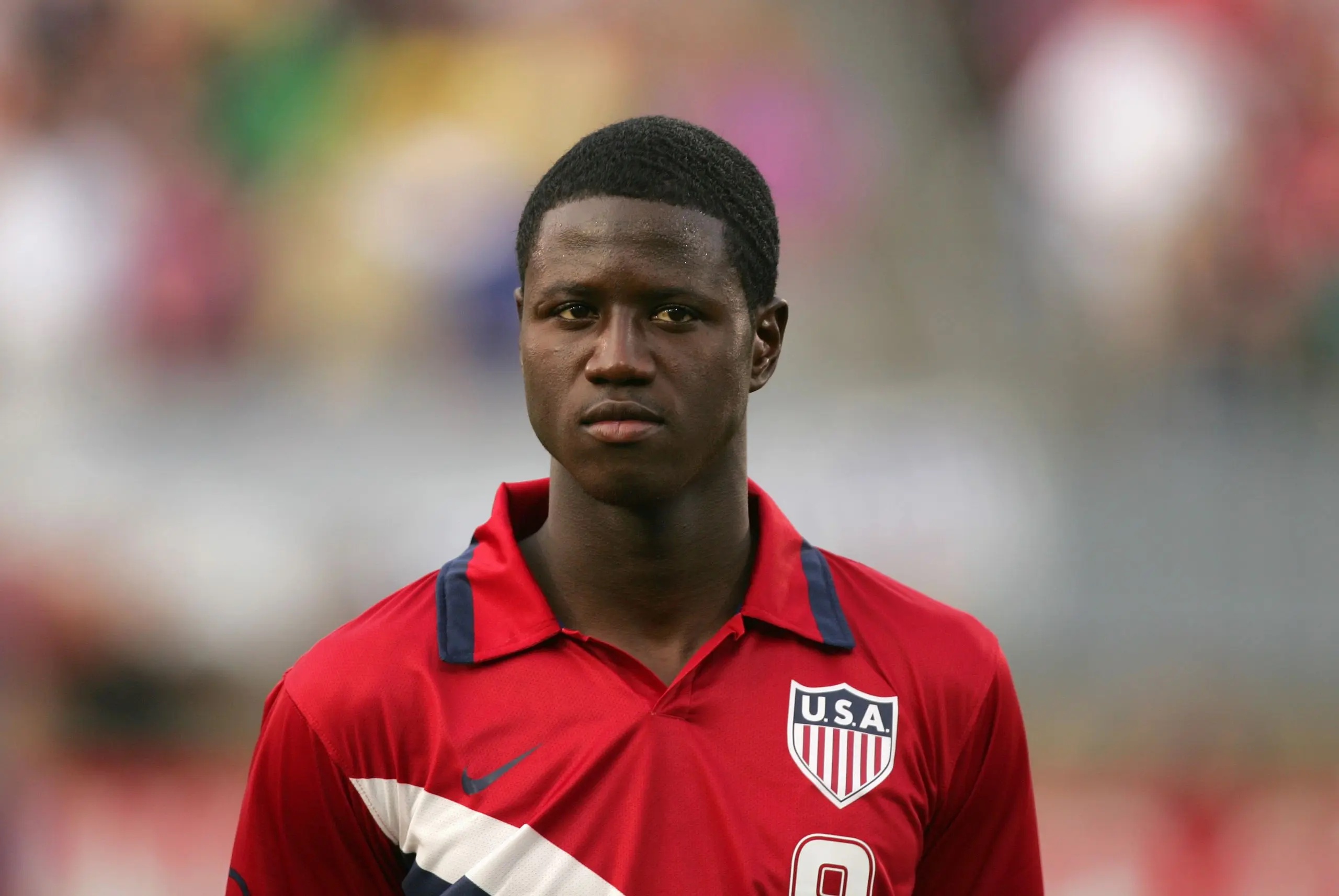 Eddie Johnson looking on.