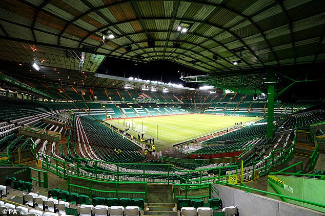 A section of Hearts fans interrupted the tribute to Johnny Doyle with sectarian chants