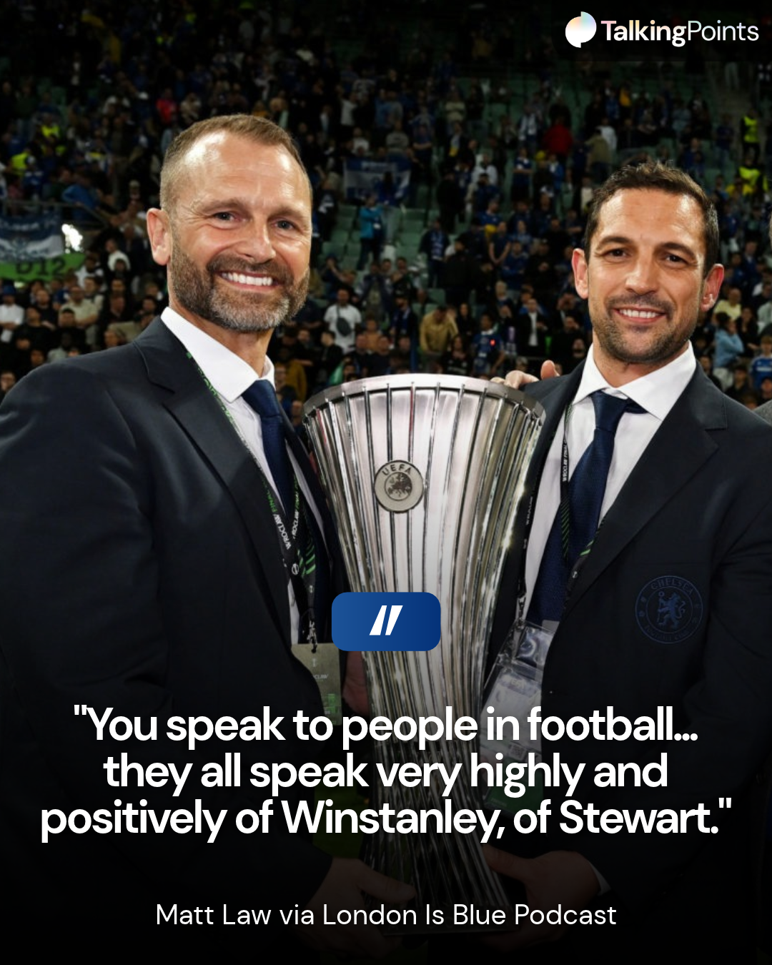 Winstanley and Stewart for Chelsea