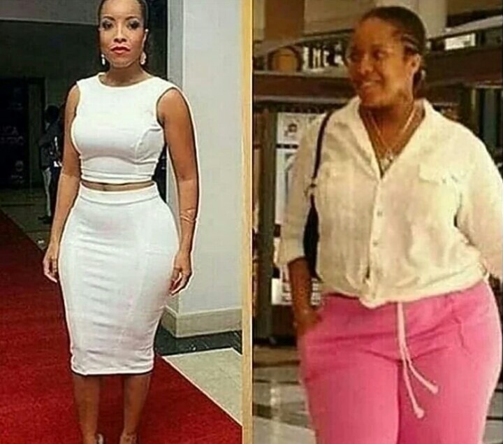 See Remarkable Before And After Photos Of Popular Ghanaian Celebrities with their Weight Loss.