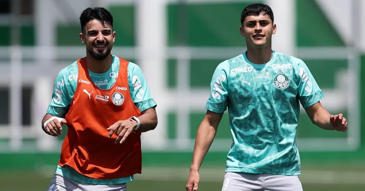 Palmeiras x Fluminense: veja possível escalação sem Vitor Roque