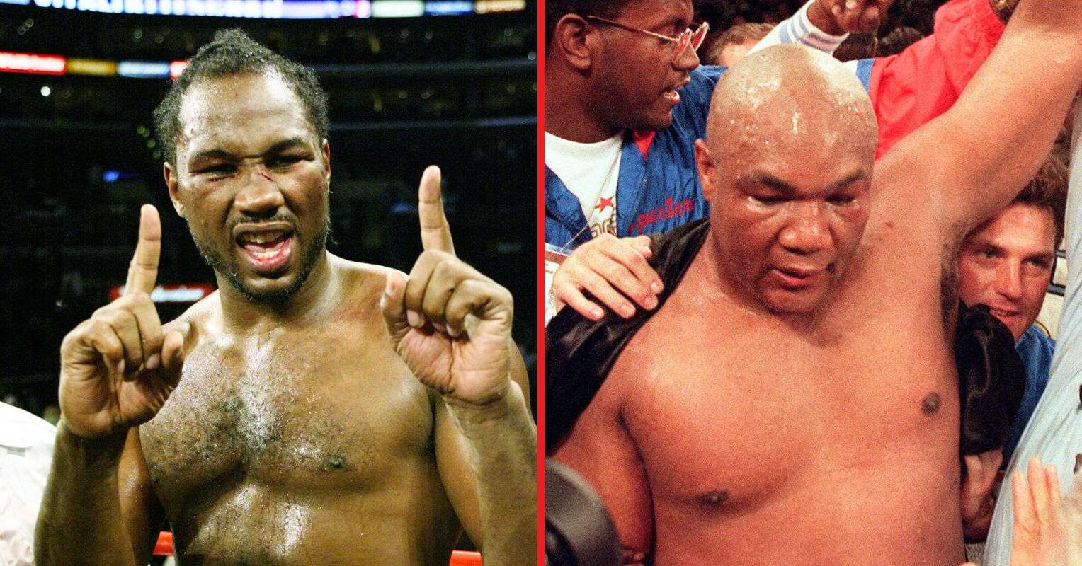 Frank Bruno predicts George Foreman vs Lennox Lewis: “He would win”