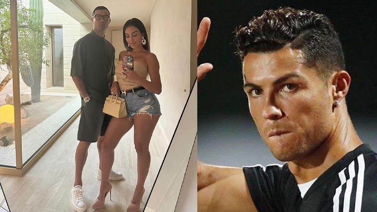 Istri Bocorkan Gaya Cristiano Ronaldo yang 'Nggak Banget', Culun Pakai Kacamata Rambut Klimis
