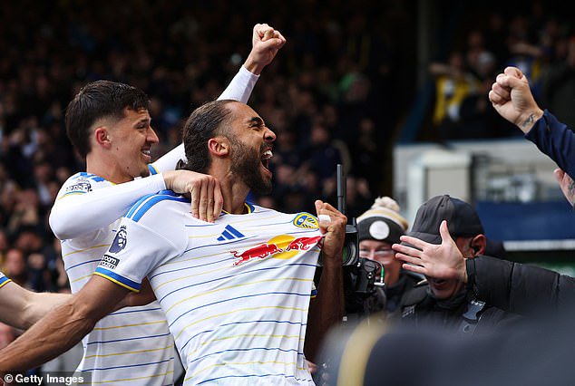 Dominic Calvert-Lewin is in the form of his life and was a real handful for United's defence