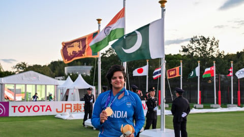 Nisshin: India Women vs Sri Lanka Women, Asian Games Final