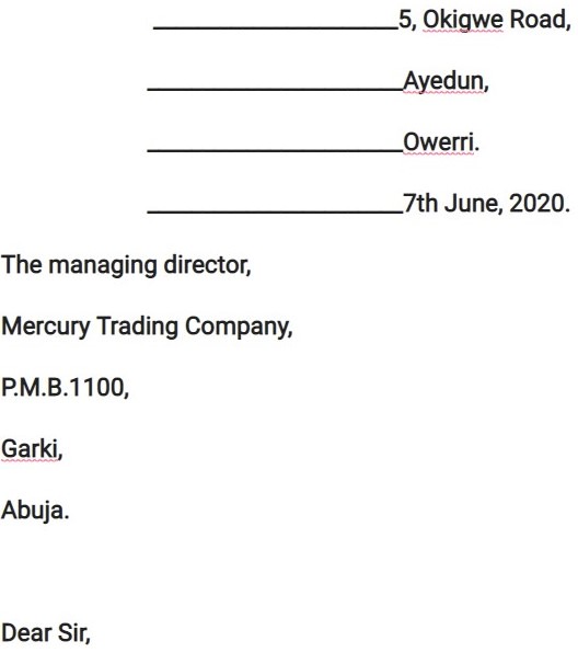 waec-neco-how-to-write-a-good-letter-formal-and-informal-in-your