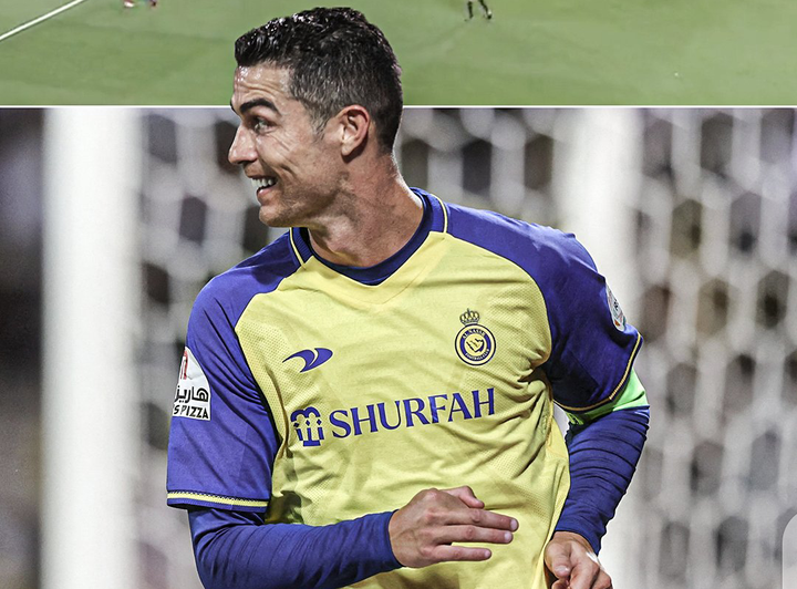 Video: Ronaldo scored a long range freekick to guide Al Nassr to a remarkable 2-1 comeback victory