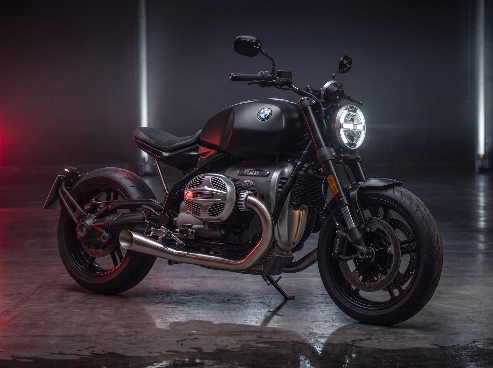 BMW R20 Production Model Render Front Third-Quarter View