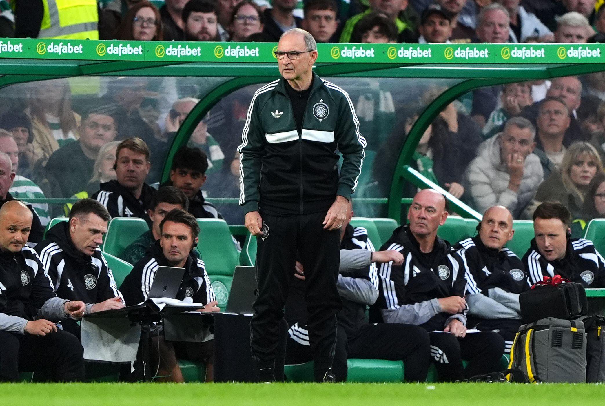 Celtic manager Martin O'Neill