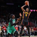 NBA: Dejounte Murray scores in final second of overtime as Atlanta Hawks beat Boston Celtics